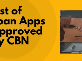 List Of Loan Apps Approved By CBN