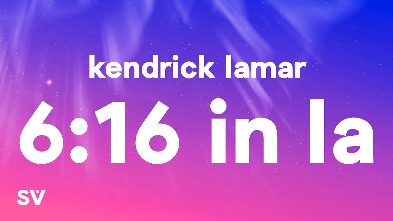 Kendrick Lamar 616 in LA Traducao em Portugues 1